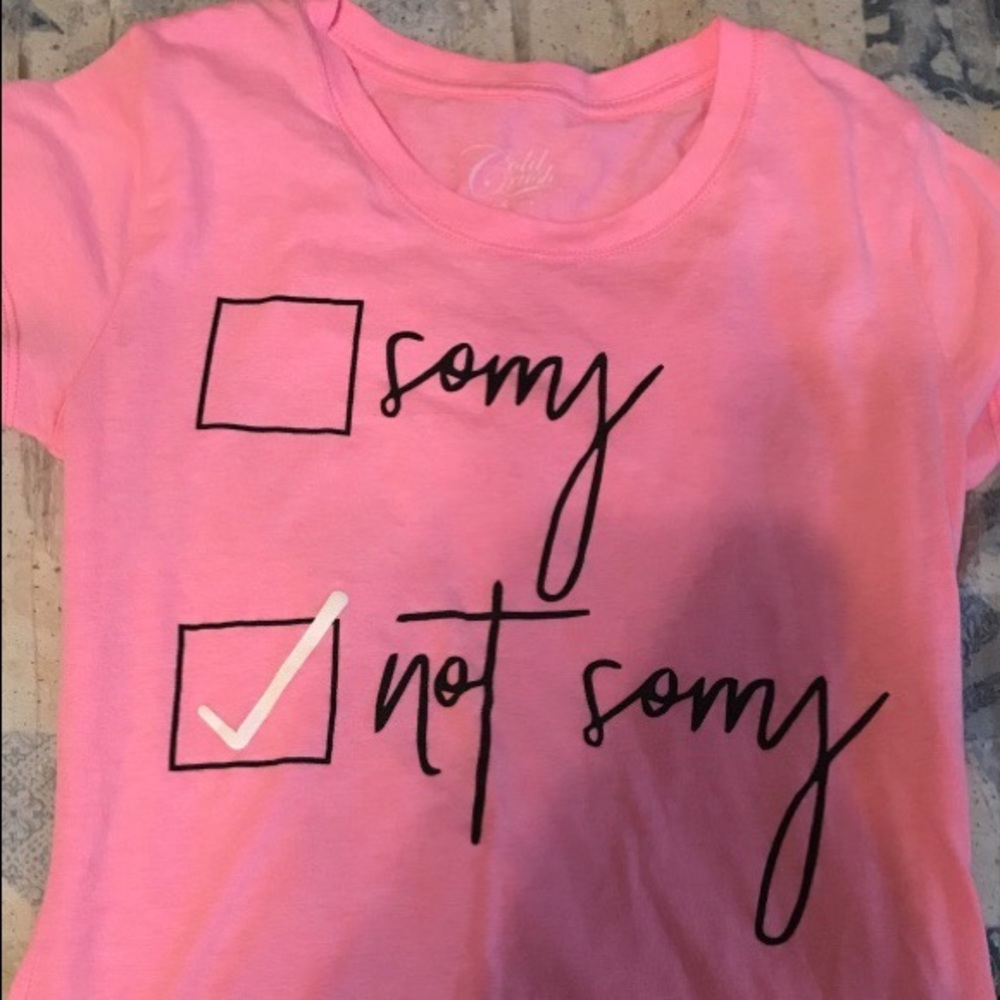Pink shirt