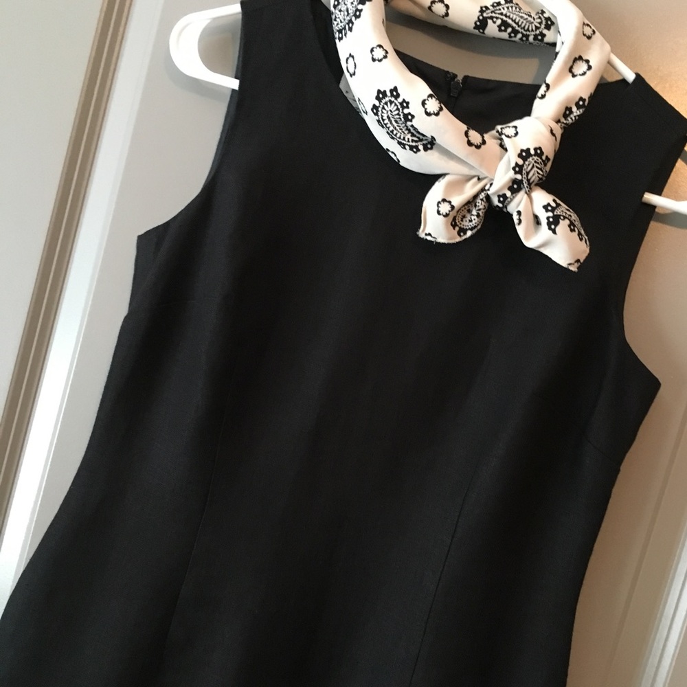 Black Linen Dress