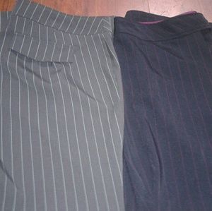 2 pairs of dress pants