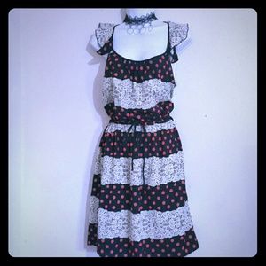 Lovely festival open back dress