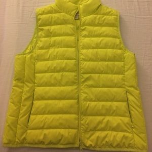 Neon Yellow J. Crew Vest
