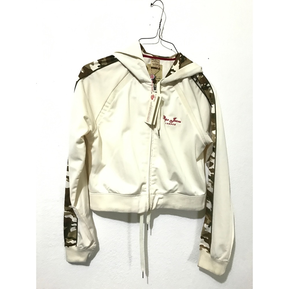 Sweater with camo designs