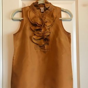 JCrew silk sleeveless top