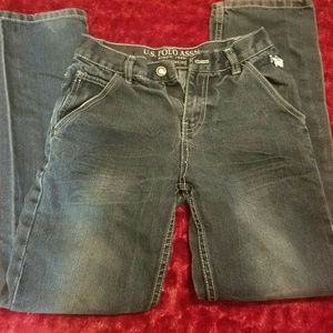 Youth US Polo Assassin Levi Jean's NWOT DARK BLUE!