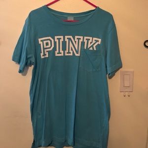 PINK blue Tshirt