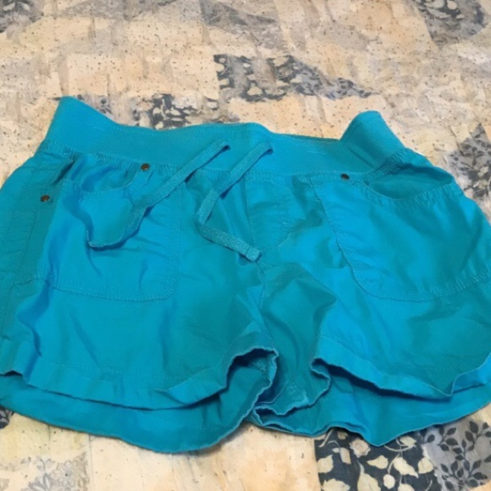 Blue shorts