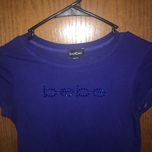 Blue Bebe top