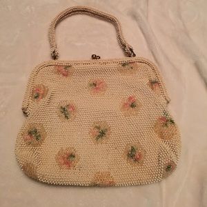 Vintage clutch corde bead Lumured
