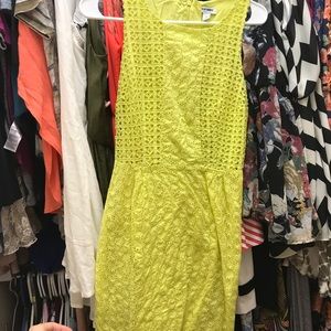 Eyelet Sleeveless Dress