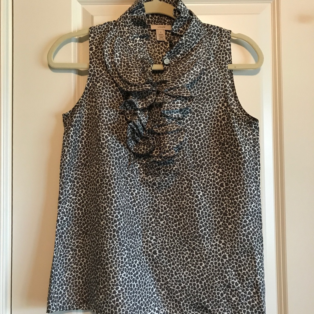 JCrew silk top
