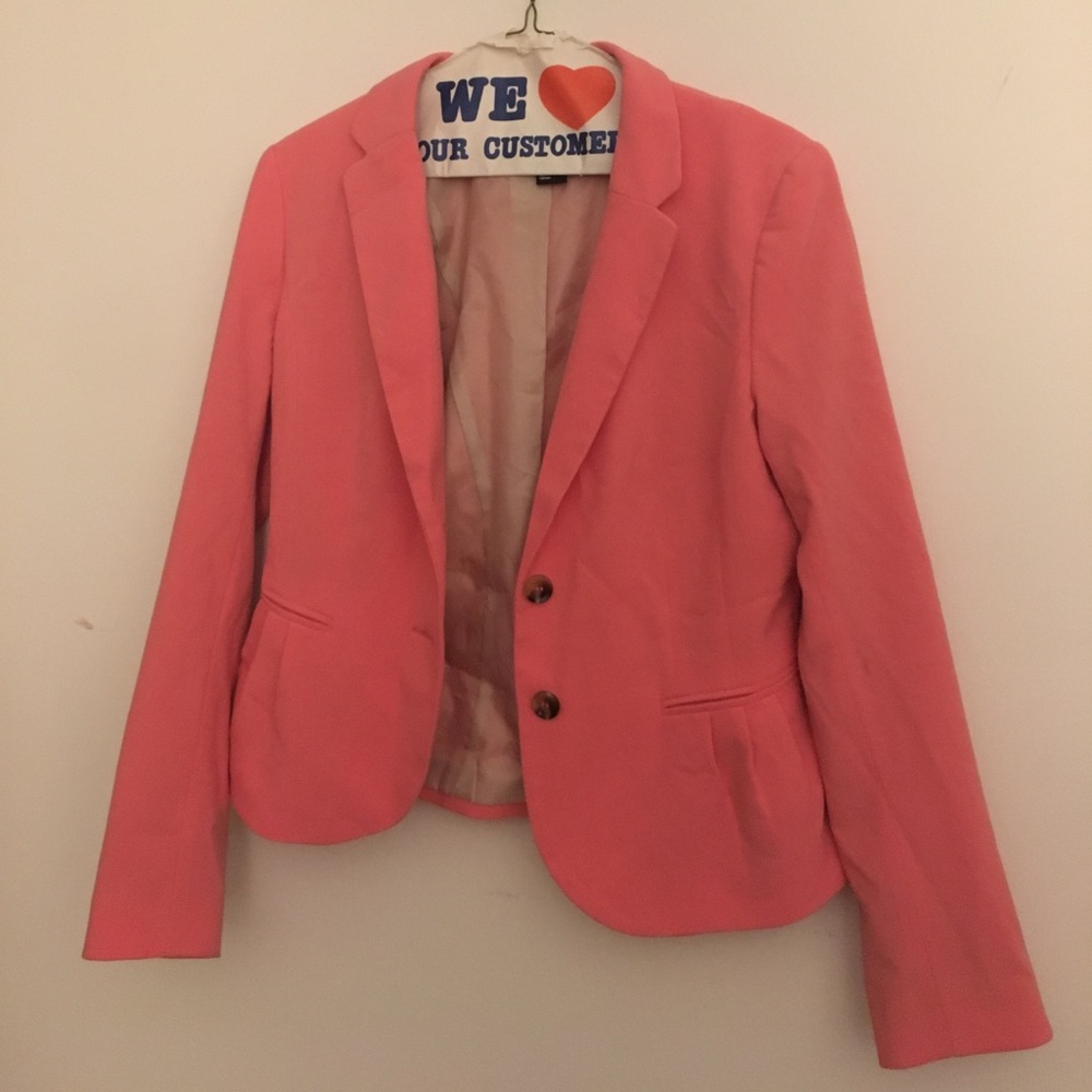 Pink blazer