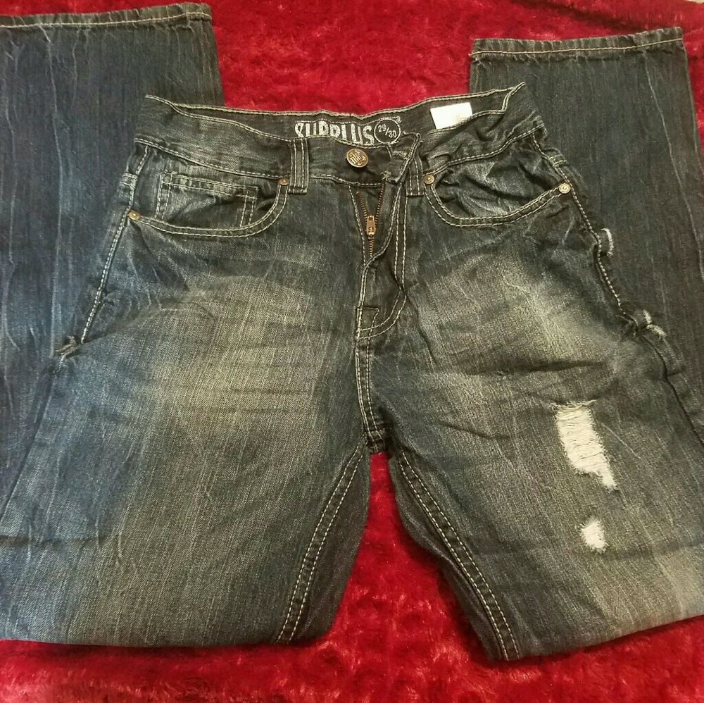 Surplus Levi Jean's dark blue gently used