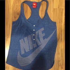 Blue Nike Tank