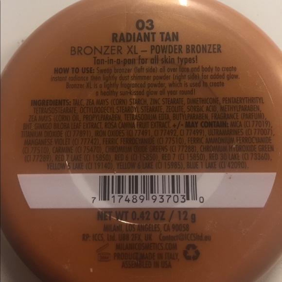 Milani and Rimmel bronzer - Picture 3 of 3