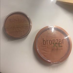 Milani and Rimmel bronzer