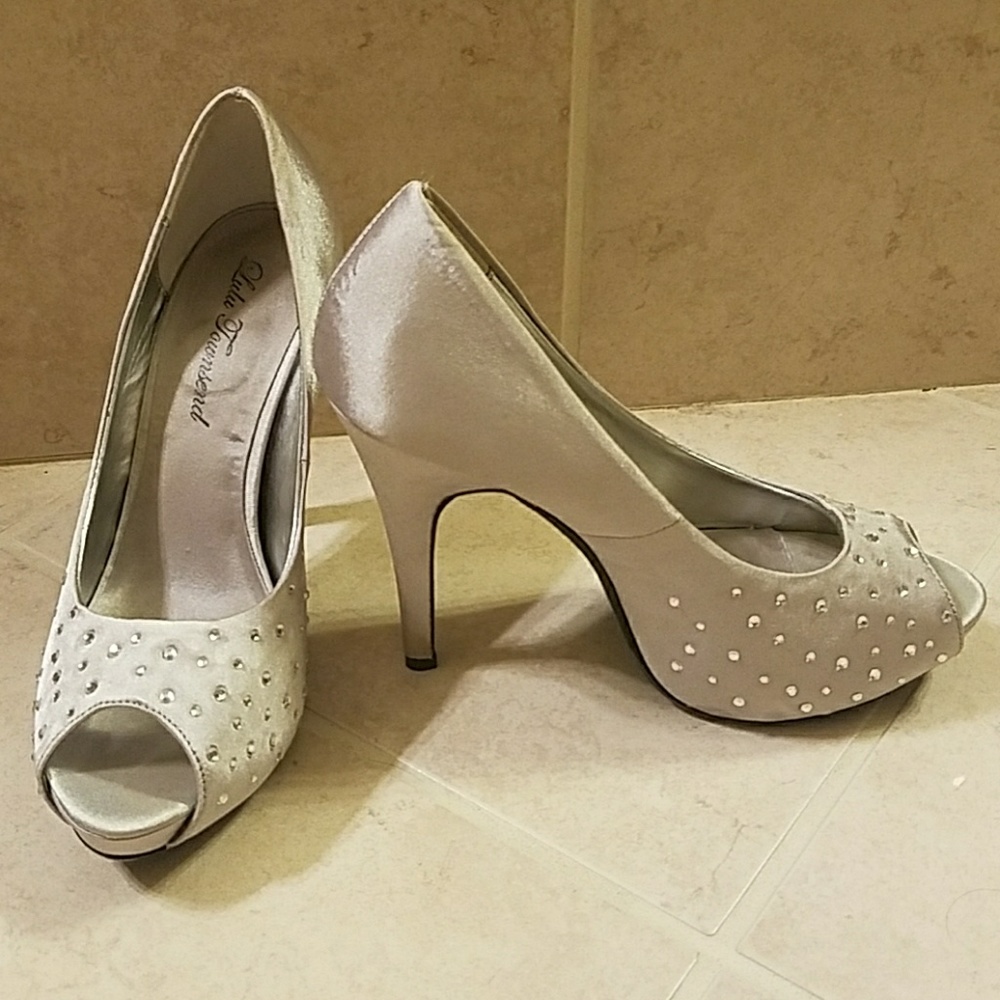 Rhinestone Pumps