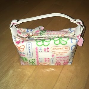 Coach makeup bag
