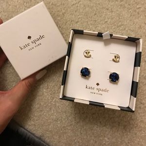 kate spade earring set