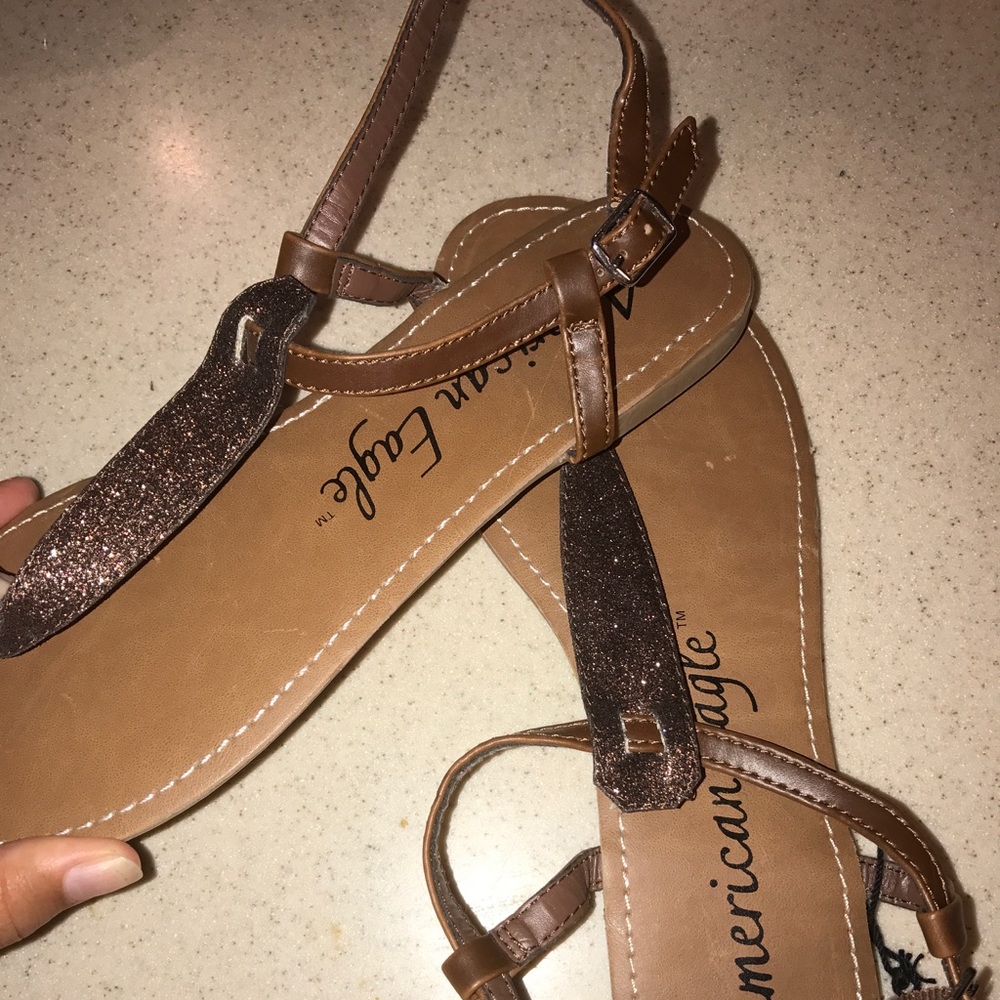 Sparkly Thong Sandals