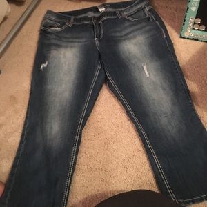 Capri jeans