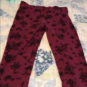 Flower leggings