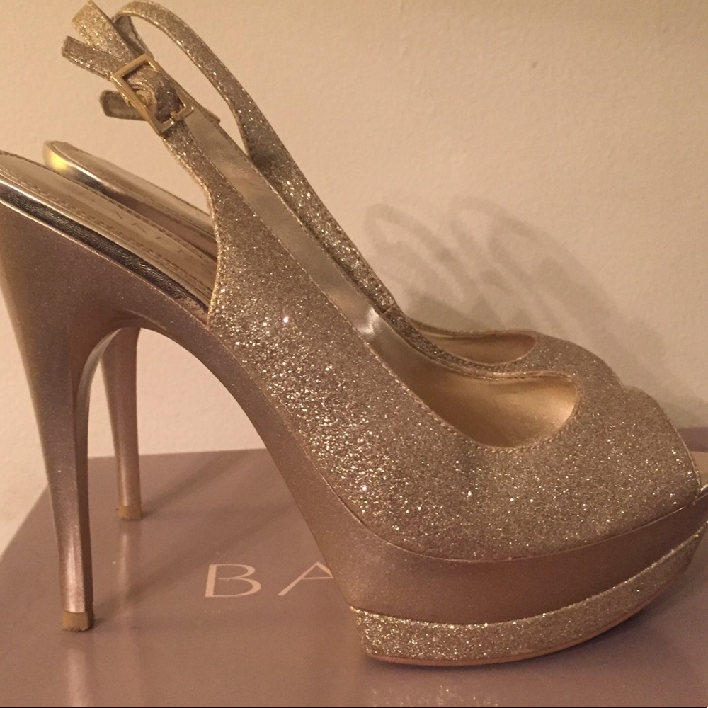 Gold heels