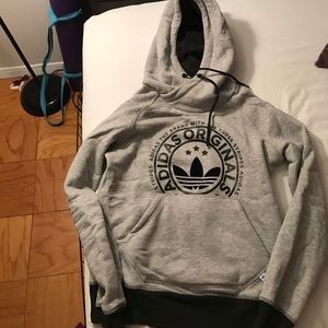 Adidas funnel neck hoodie
