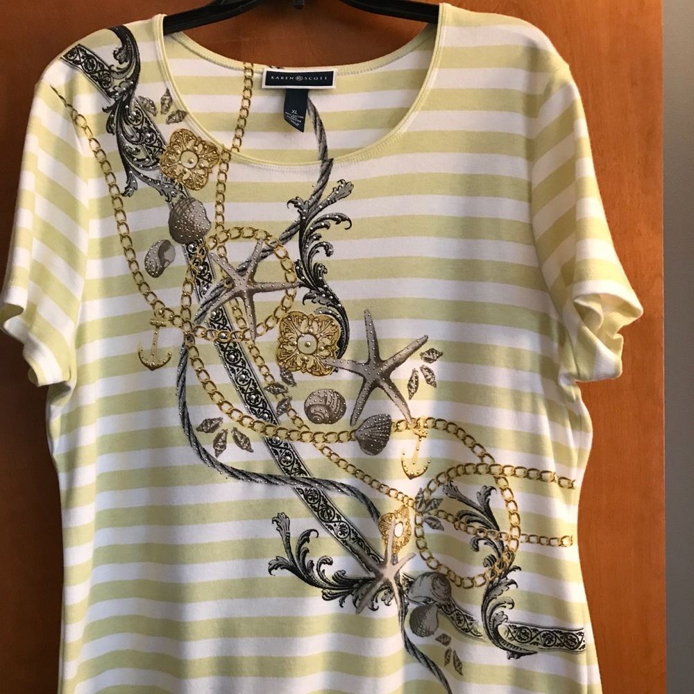 Karen Scott blouse