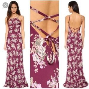 Flynn skye strappy backless dress