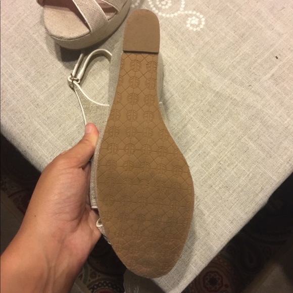 lilly pulitzer wedges slingback canvas - Picture 6 of 7