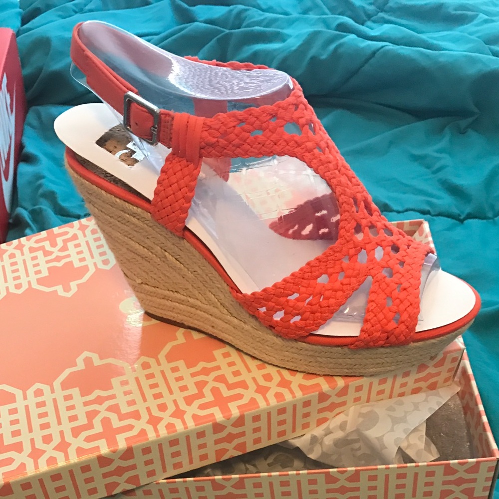 Gianni bini wedges coral