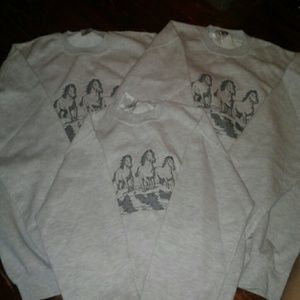 Family matching sweat shirts