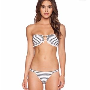Lovers + Friends - Liner Bandeau Bikini Set
