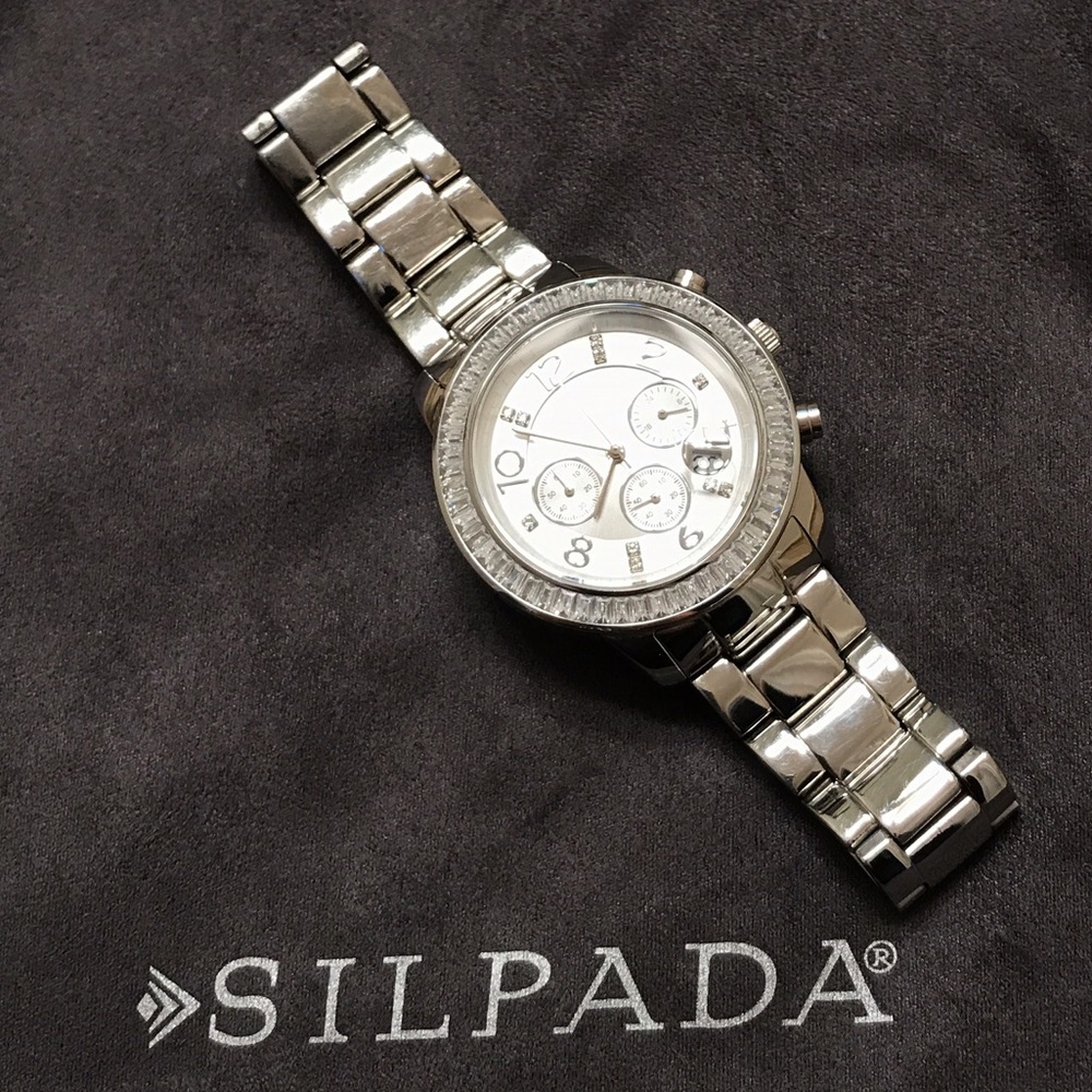 Silpada Finishing Touch Chronograph Watch