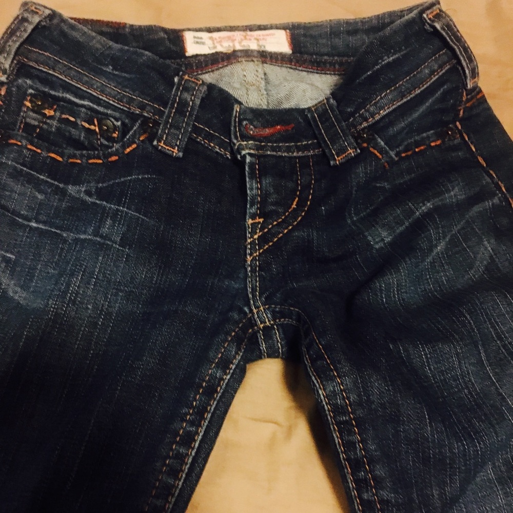 1921 straight leg denim jeans sz 25