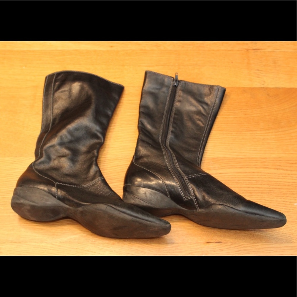 Mid calf boots