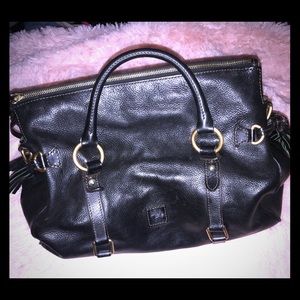 Dooney & Bourke Black Leather Bag (Authentic)