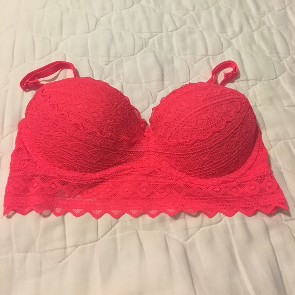 Pink bralette