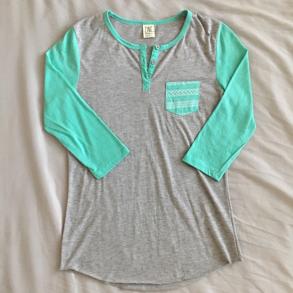 ZINE: Baseball tee