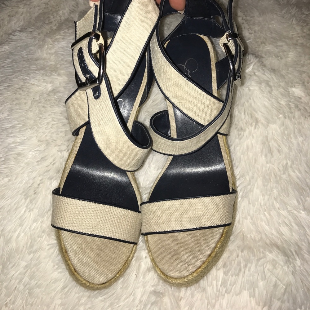 Jessica Simpson wedges