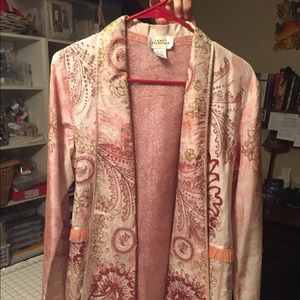 100 silk jacket made by Sandy Starman