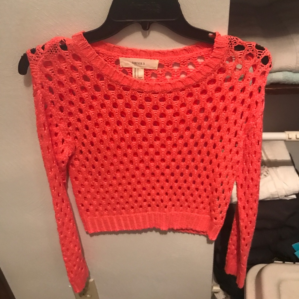 Pink size S forever 21 sweater