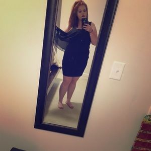 Black cocktail dress