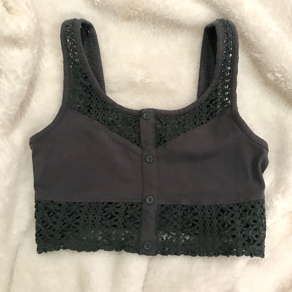 Crochet crop top