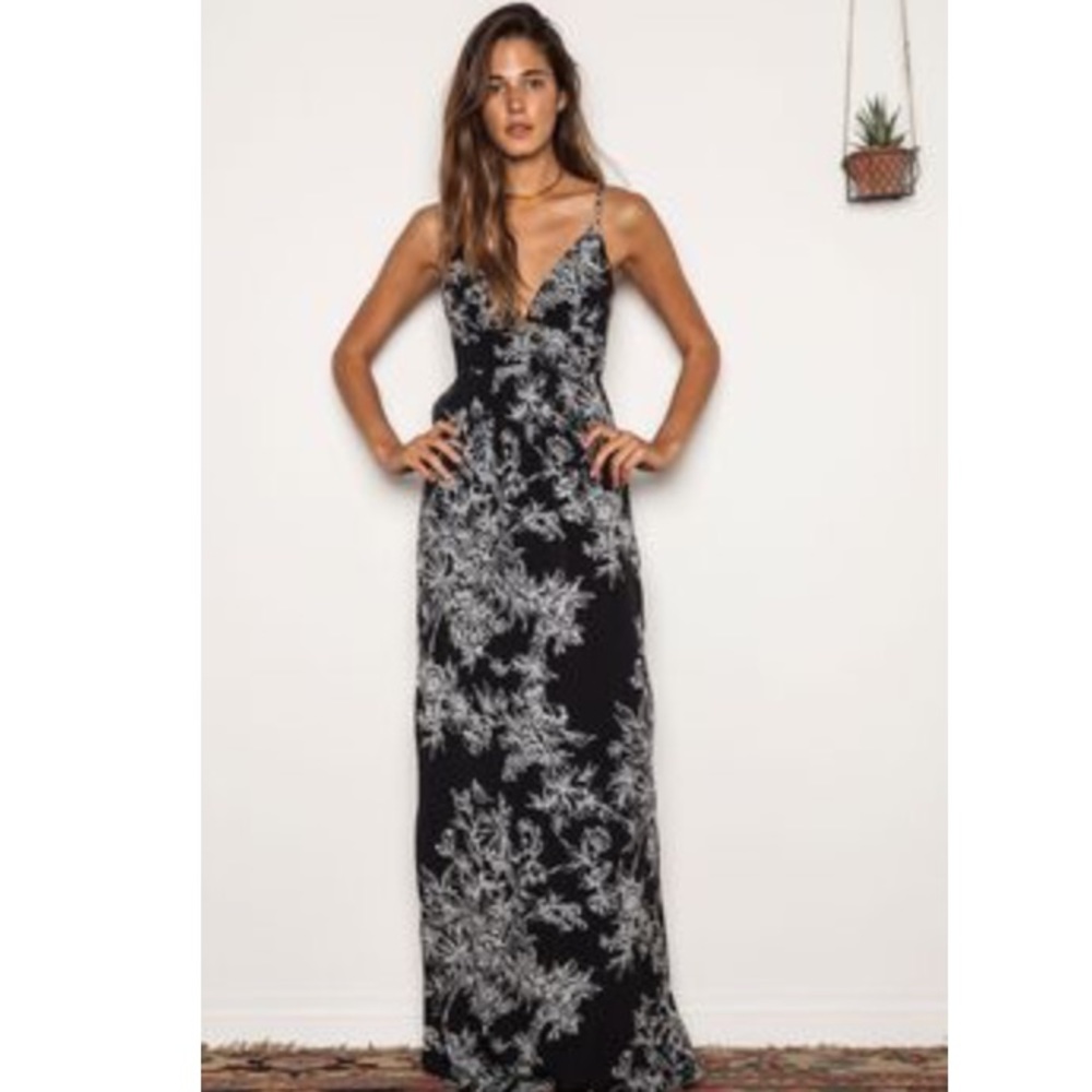 Flynn Skye Menage a trois maxi dress