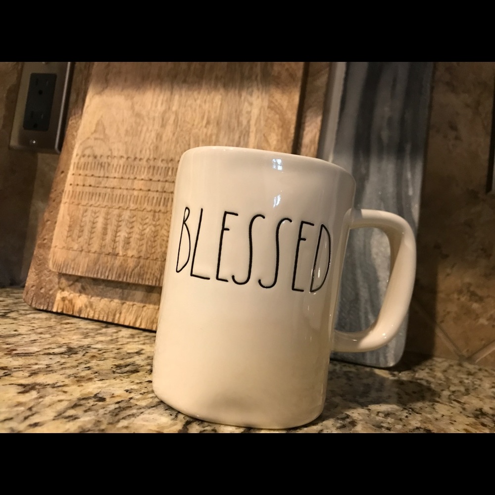 Rare Rae Dunn Blessed coffee mug ☕️