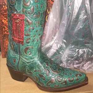 Cowboy Pro Women's Oviedo Leather Boots