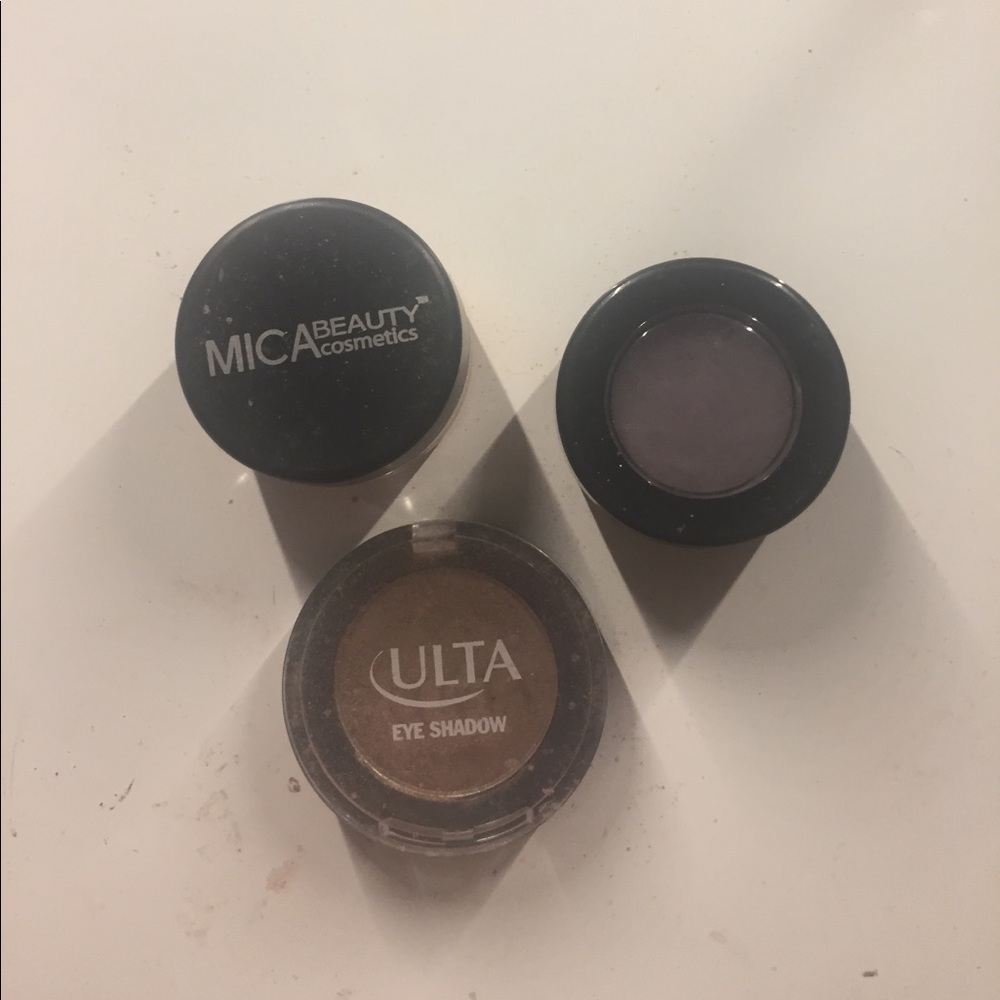 Ulta, MICA beauty and Merle Norman eyeshadow