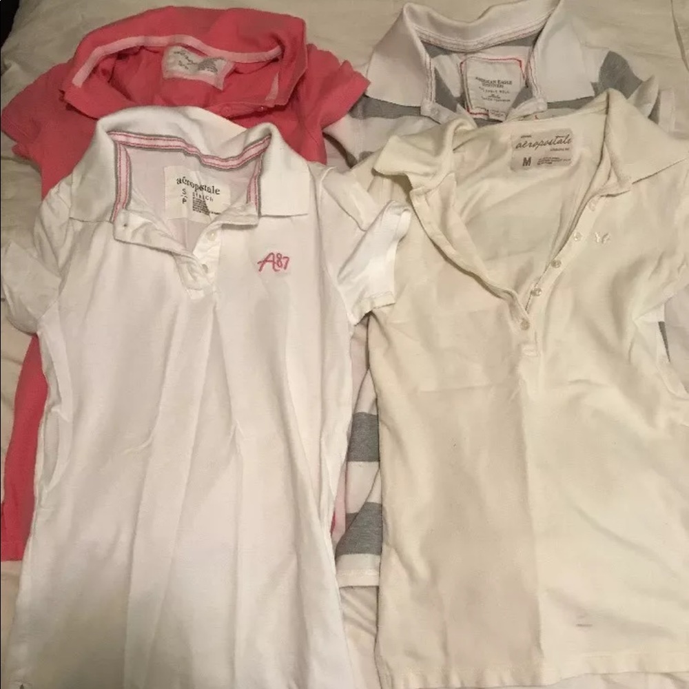 ❌❌SOLD❌❌American eagle Aeropostale shirts lot of 4