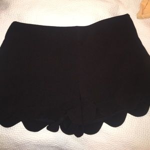 Peplum Shorts